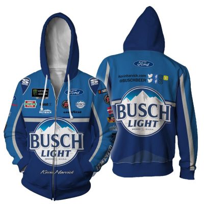 Kevin Harvick Shirt Hoodie Racing Uniform Clothes Nascar Sweatshirt Zip Hoodie Sweatpant
