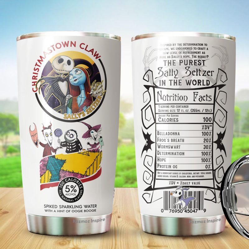 220414801 Nightmare before Christmas claw wrap Printway 20oz Tumbler 5